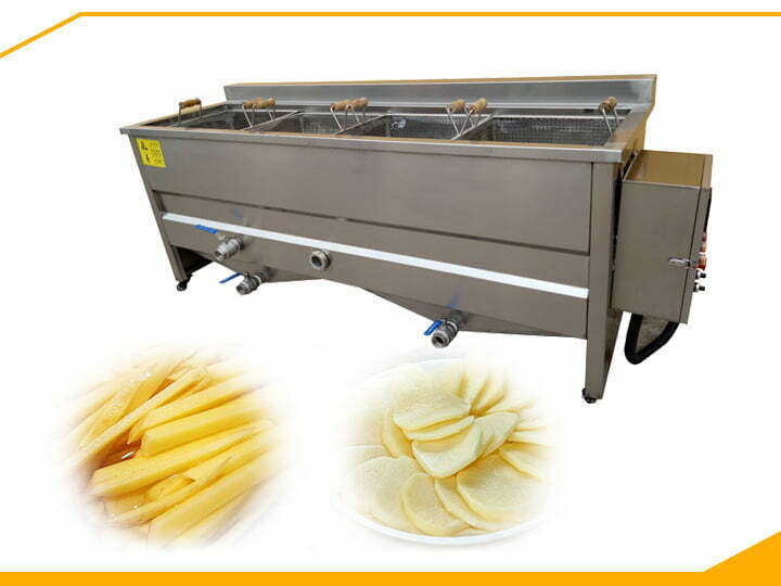 Potato blanching machine | How to blanch french fries machine