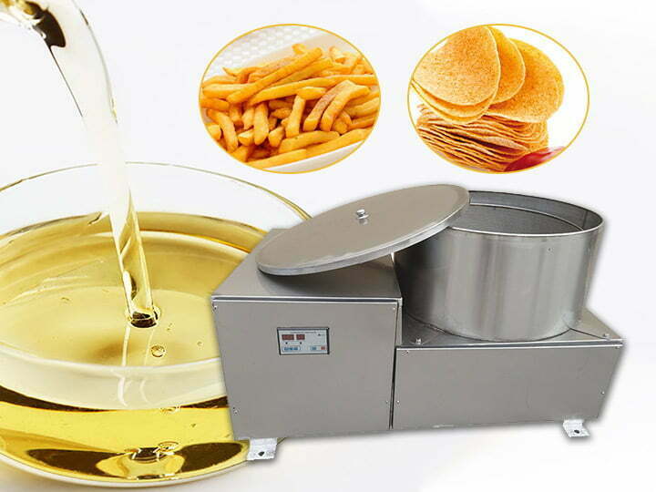 potato chips dewatering machine