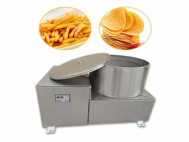 potato chips deoiling machine