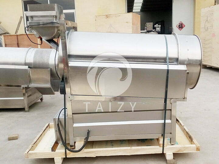 rotary potato chips seasoning machine