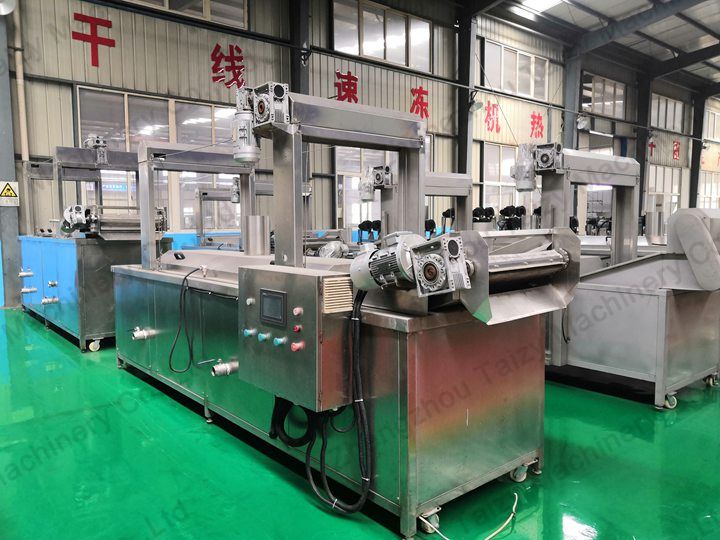 Taizy factory of french fry machines