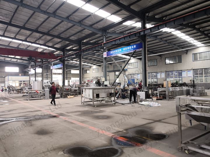 french fries machines manufacturing factory