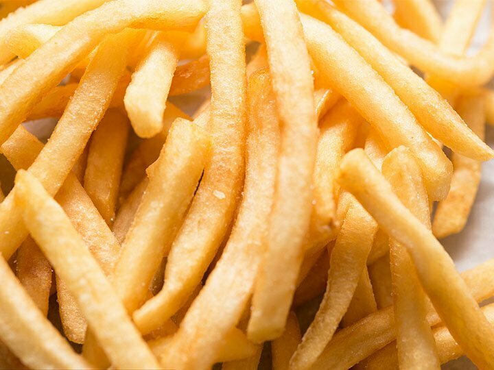 The status of different countries exporting French fries to Japan