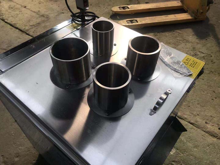 banana slicing machine inlet