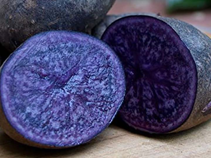 blue potatoes