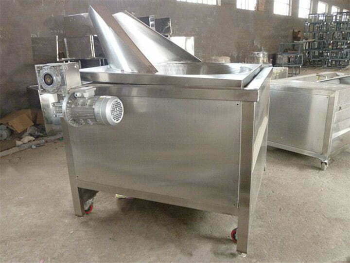 Round potato chips frying machine exported to Kenya