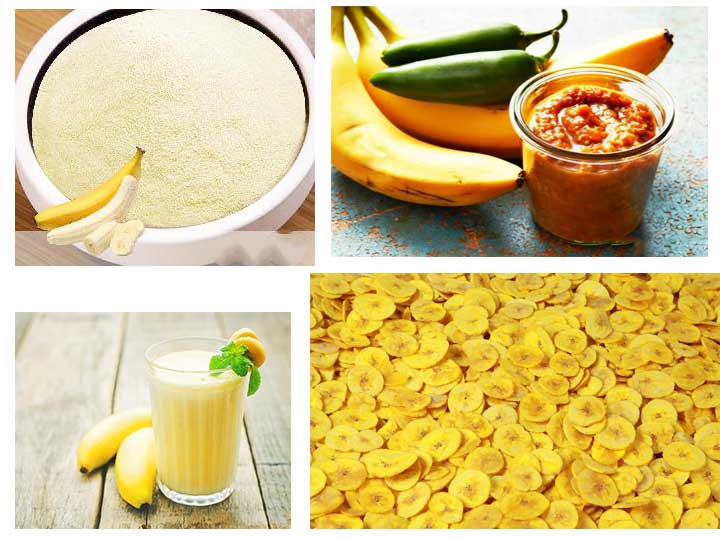 Banana Deep Processing Products Overview