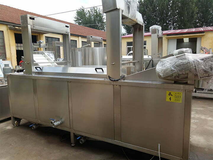 Banana chips fryer with large output