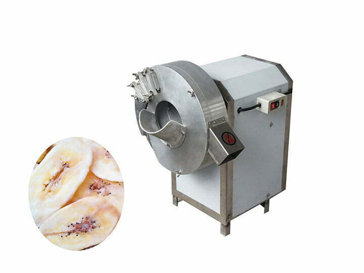 Multifunctional long banana plantain chips slicer machine