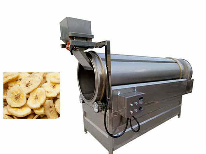 Automatic banana chips flavoring machine in production lines machine