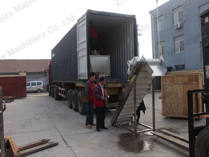 potato chips plant for shipping to Canada