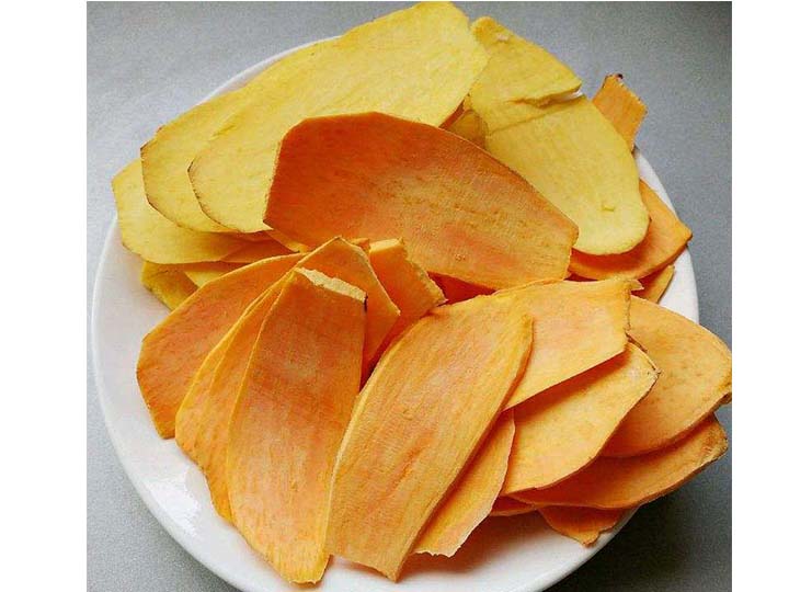 sweet potato slices