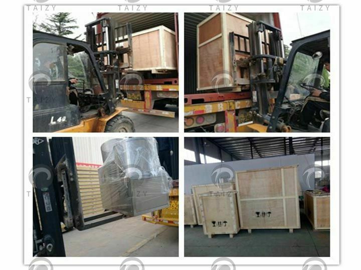 potato chips processing line packed for delivery 1