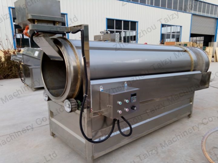 potato chips flavoring machine