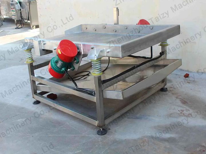 vibration deoiling machine