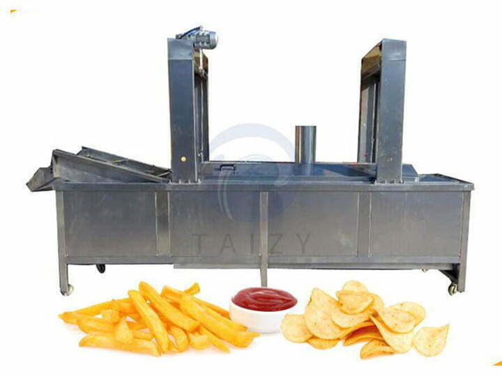 potato chips frying machine