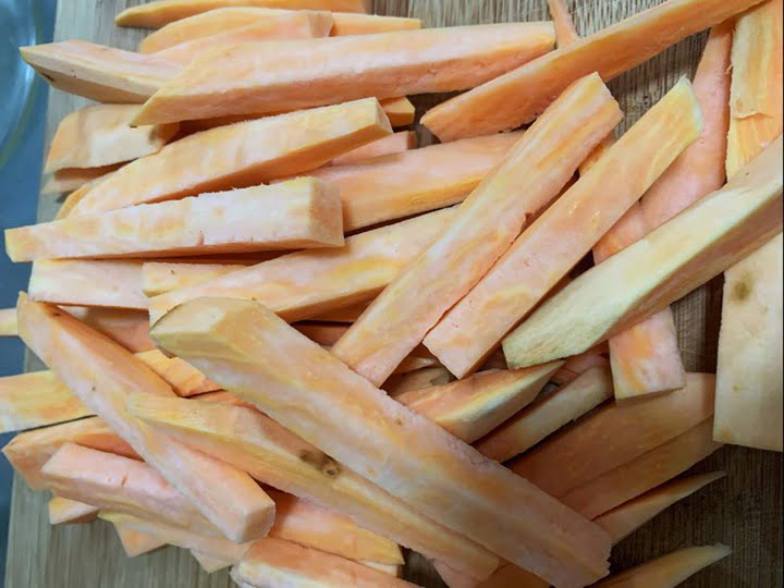 sweet potato slices