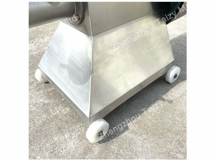 wheels of potato paste making machine