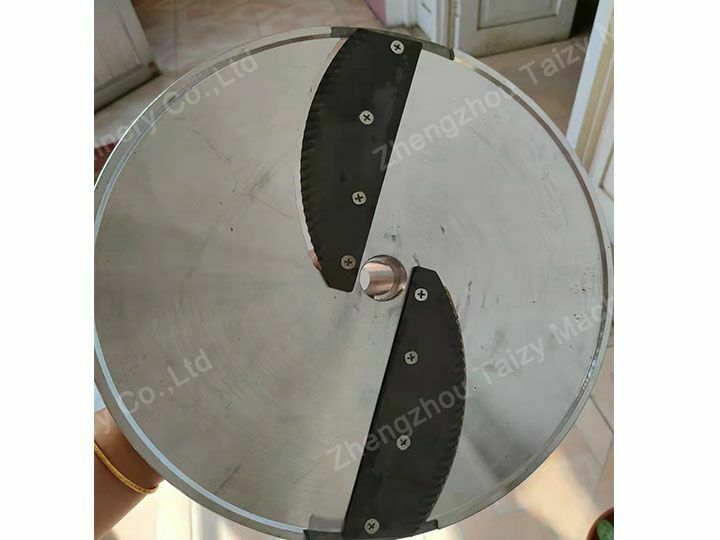 wavy slice blade of industrial potato slicer