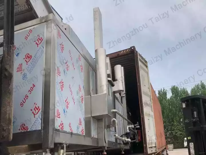 Potato Chips Line Exported to Canada