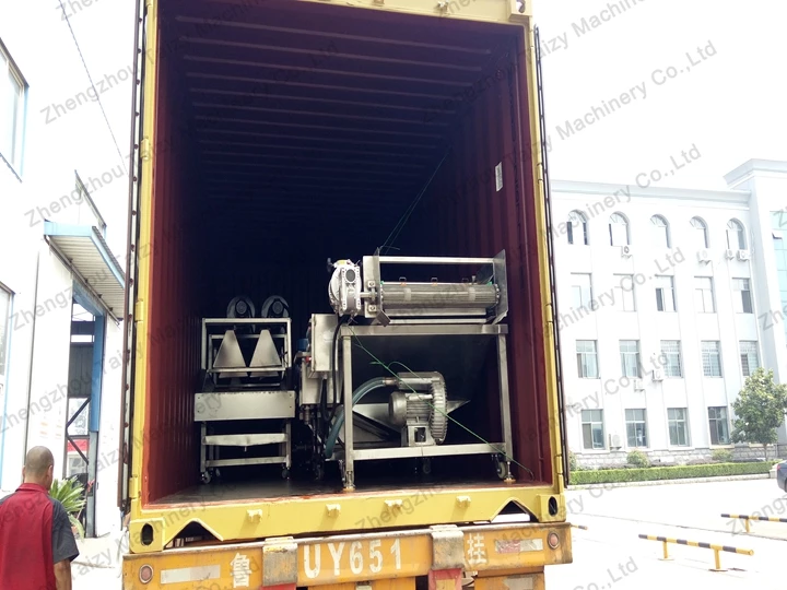 french fry making machine exporting