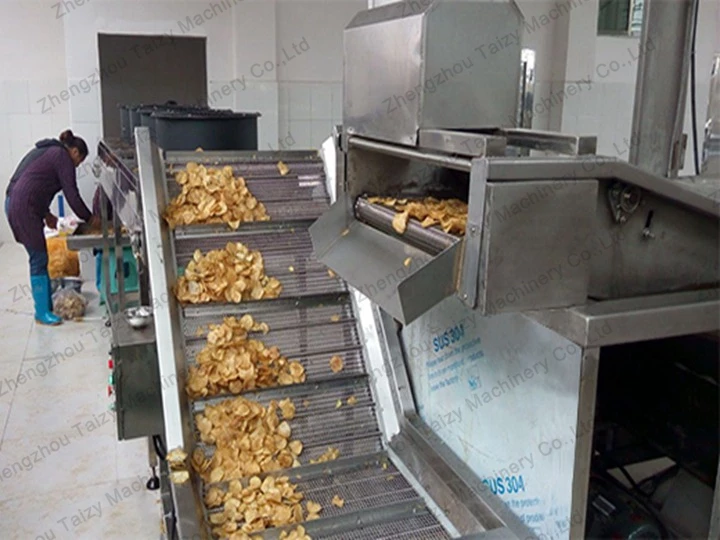 Start Your Potato Chip Factory with Taizy Potato Chip Equipment machine
