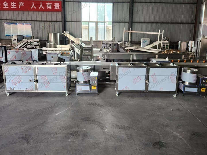 Taizy factory of potato chips machines