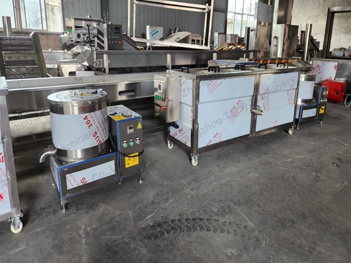 Taizy potato chip machines in stock